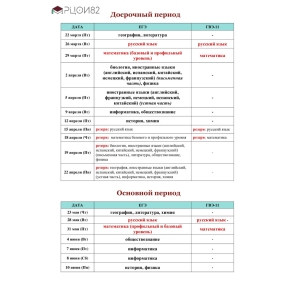 Расписание ГИА-11 в 2023/2024 учебном году